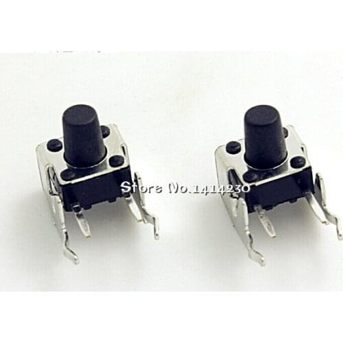 20Pcs Tact Switch 6*6*8mm Horizontal with Bracket Tactile Push Button Switches 6x6x8mm Micro Switch