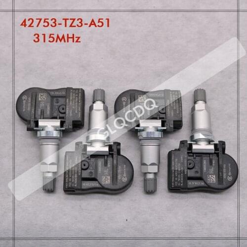TPMS SENSOR FOR 2014-2020 ACURA MDX 315MHz TIRE PRESSURE SENSOR 42753-TZ3-A51 TIRE PRESSURE MONITORING SENSORS
