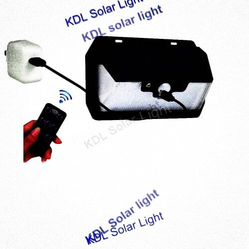 55 leds Solar light remote control radar 3 side lighting usb port Outdoor Street camp Garden emergency security street w