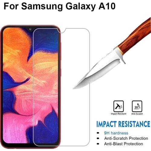 2PCS Tempered Glass sFor samsung galaxy a10 screen protector Protective Glass on the For galaxy a10 SM-A105F Glass Front Film