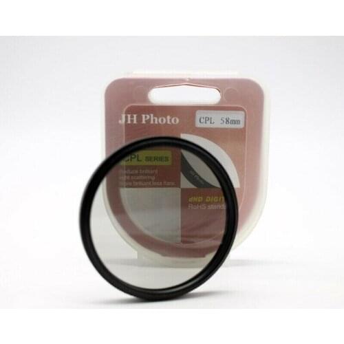 37 43 46 49 55 mm CPL Camera Circular Polarizing Lens Filter