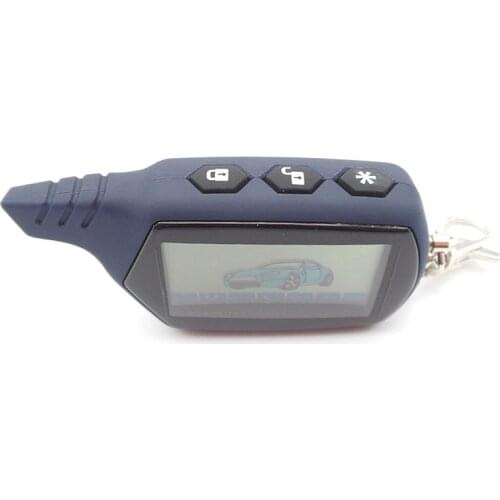 2-way LCD Remote Control Key Fob Chain A91 remote for Russian Anti-theft Vehicle Security Two way Car Alarm System Starline A91