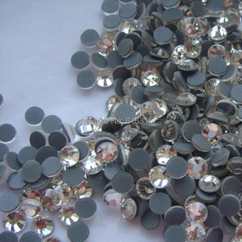 Free shipping of dmc quality strass stones ss20 clear color in good quality ;rhinestone dmc stones hot fix free shipping
