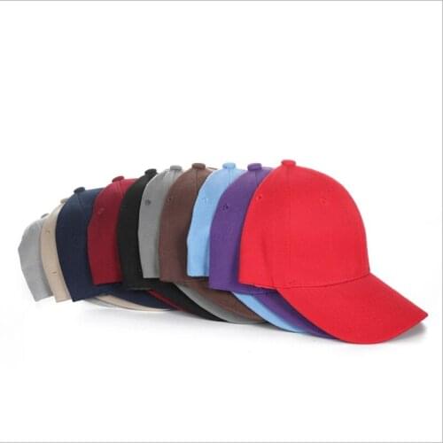 18 Colors Solid Color Velcro Adjustable Motion Dad Hat Unisex Shading Spring Breathable Men Autumn Baseball Cap Peaked Cap