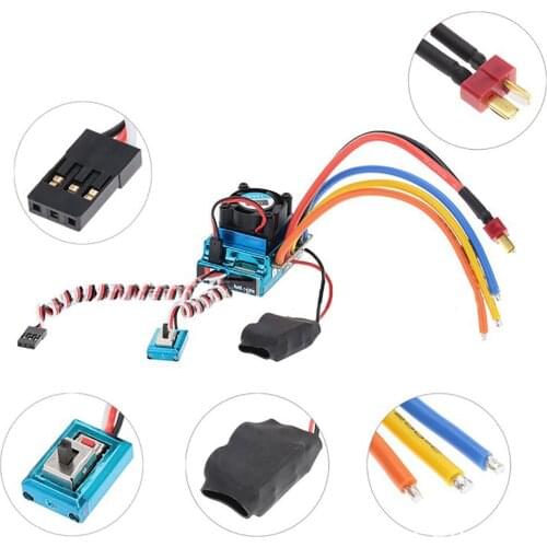 HSP Remote Control Car 120A ESC 45A/80A/60A Brushless ESC ESC Big Foot Short Truck off-road Accessories