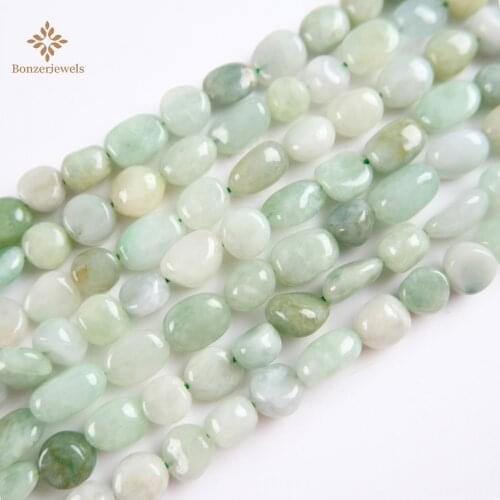 6-8mm Natural Stone Burma Jades Round Loose Spacer Beads For Making DIY Necklace Bracelet Jewelry Accessories