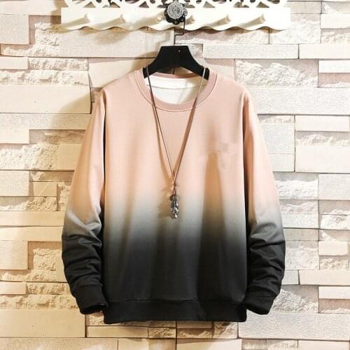 Autumn Spring 2020 Hoodies Sweatshirt Mens Black White Hip Hop Punk Pullover Streetwear Casual Fashion Clothes Plus OVERSize 5XL