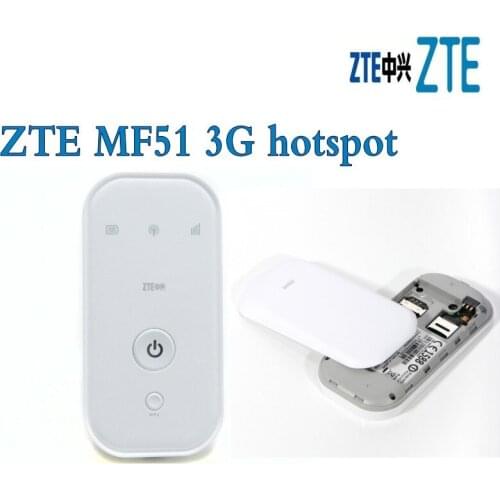 ZTE mf51 50meter long range 802.11b/g 3g portable wifi hotspot