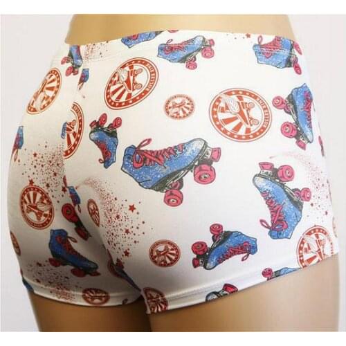 2020 summer women short letter print high waist skinnny short pants stylish women casual home wear short