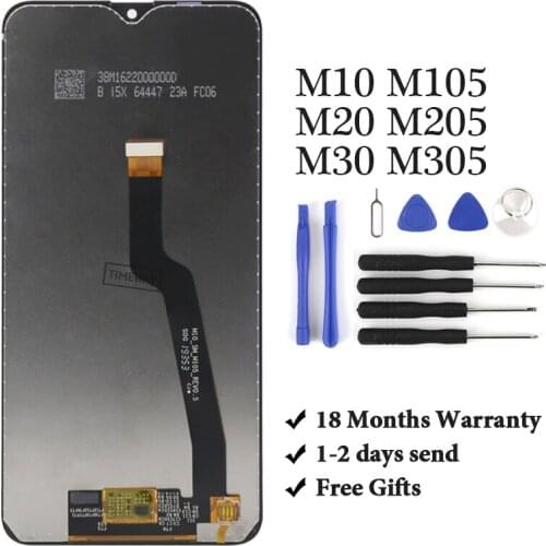 OEM LCD For Samsung M10 M20 M30 LCD Display Touch Screen Digitizer Replacement For M10 LCD M105 M205 M305 LCD