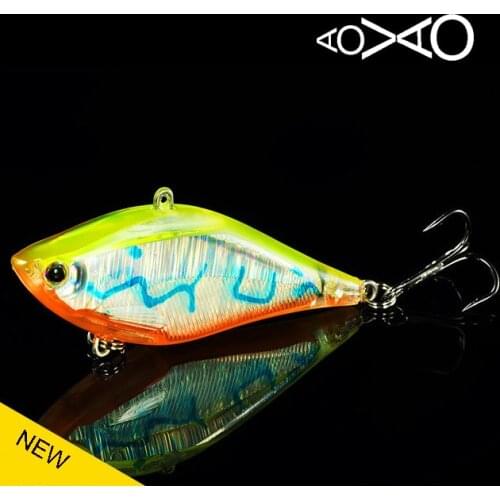 13.8g 6.5cm fishing lures hard bait VIB Vibration Rattlins Artificial Hard Bait for Pike Trout Fishing Lure