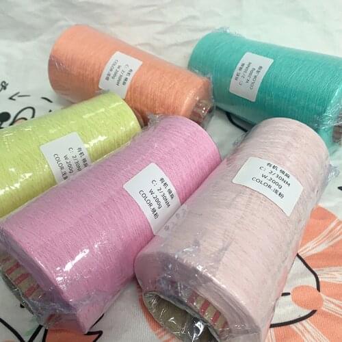 200g Organic yarn Linen Cotton Blended Yarn 2/30NM Thin threads Crochet yarn Hand knitting yarn Knit baby clothes scarf ZL49