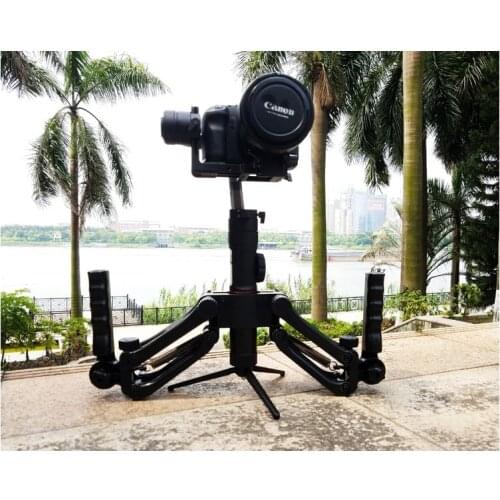 2018 5-Axis Camera Handle Grip Double Handle Work With 3-Axis Gyro Stabilizer For Camera Video DV Wedding