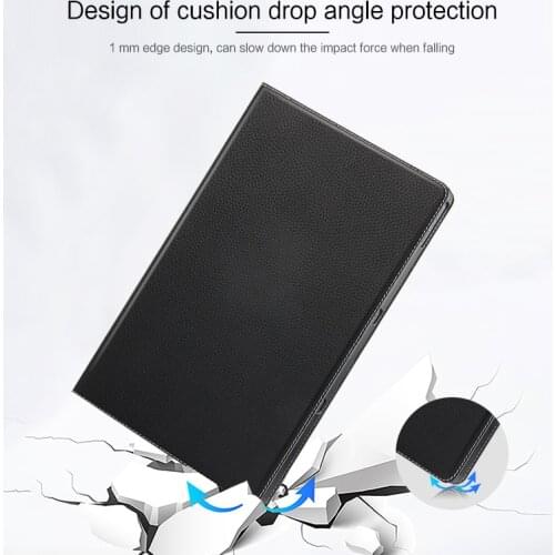 Genuine Leather Case for Lenovo Xiaoxin Pad Pro TB-J716F Cowhide Protective Stand Cover for Tab P11 Pro 2021 11.5" Tablet Shell