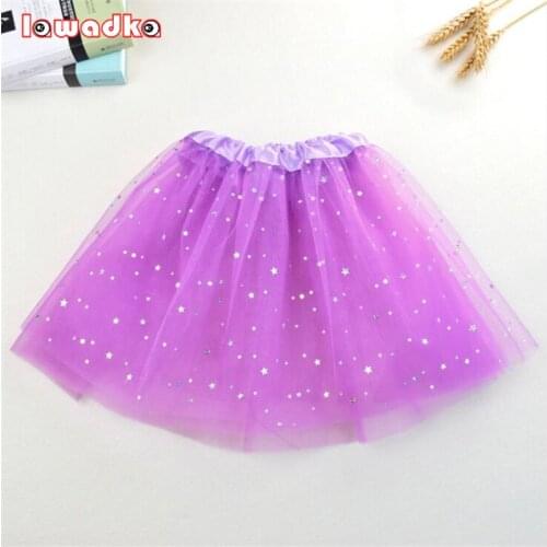 Girl Kids Tutu Skirt Star Sequins Princess Party Ballet Dance Skirt Costume Pettiskirt