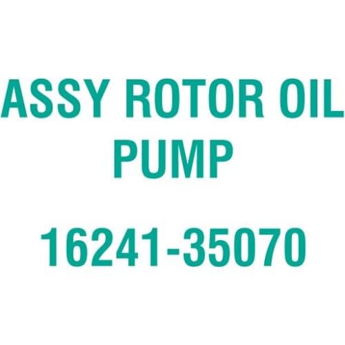 For Kubota 16241-35070 ASSY ROTOR OIL PUMP