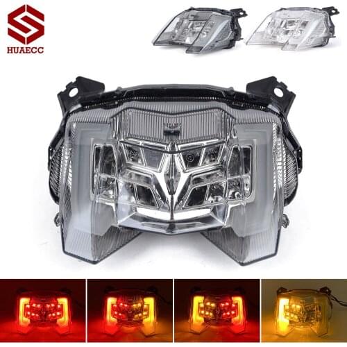 For Yamaha MT09 MT 09 FZ09 FZ-09 2017-2020 LED Taillight Brake Rear Warning Turn Signal Indicator Lamp Tail Light MT-09