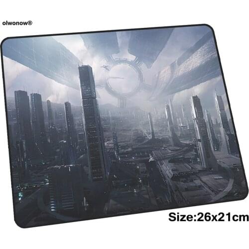 Mass effect pad mouse computador gamer mause pad 260x210x3mm padmouse locked edge mousepad ergonomic gadget High-end desk mats