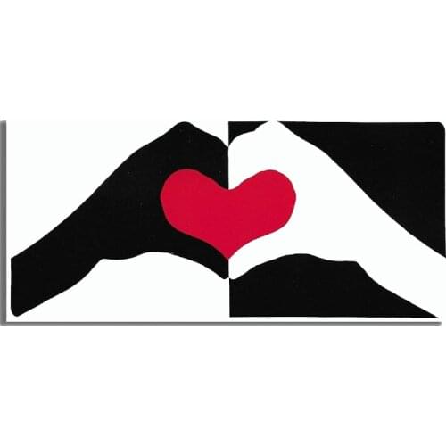 Love legs, heart-shaped car stickers, motorcycle accessories labels. Waterproof, covering scratches. Bumper window PVC