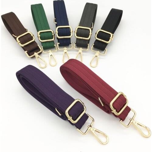 Solid Color Bag Straps Women Handbag Wide Belt Shoulder Crossbody Bag Strap Replacement Adjustable Strap Bag Part Belt For Bag