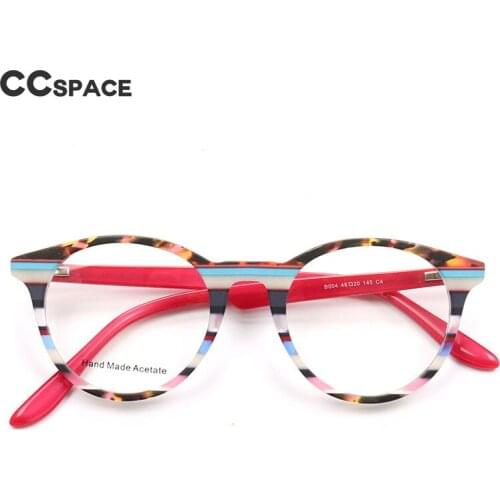 49556 Luxury Plate Cat-Eye Glasses Frame Retro Men Women Optical Fashion Computer Eyeglasses