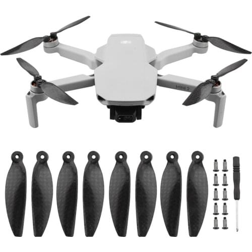 Low Noise Carbon Fiber Propeller for DJI Mavic Mini 2 Drone Spare Parts 4726 Props Blade Replacement Durable Wing Fans Accessory