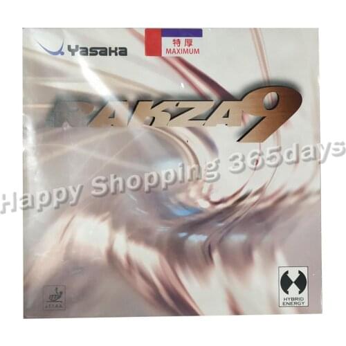 Original Yasaka RAKZA 9 RK9 B-80 table tennis rubber table tennis rackets cake sponge racquet sports indoor sports