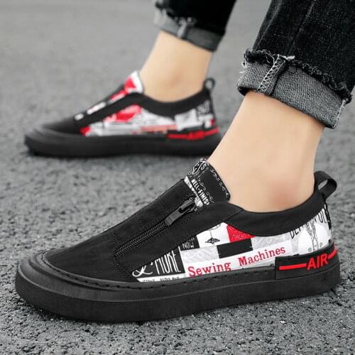 Fashion Men Flats Light Breathable Shoes Shallow Casual Shoes Men Loafers canvas Man Sneakers Peas Driving Shoes