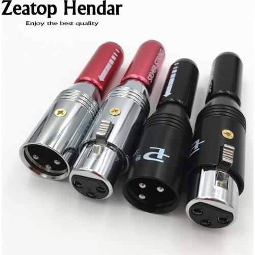10Set High Quality 3 Pin XLR Connector Male Plug Female Jack Socket Microphone Solder Connector MIC Adapter Cable Termininal