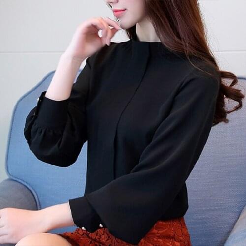 Women Blouse Summer 2020 New Fashion Shirt Long Sleeve Plus Size Womens Clothing Red Office Lady Shirt Feminine Tops Blusas Tee