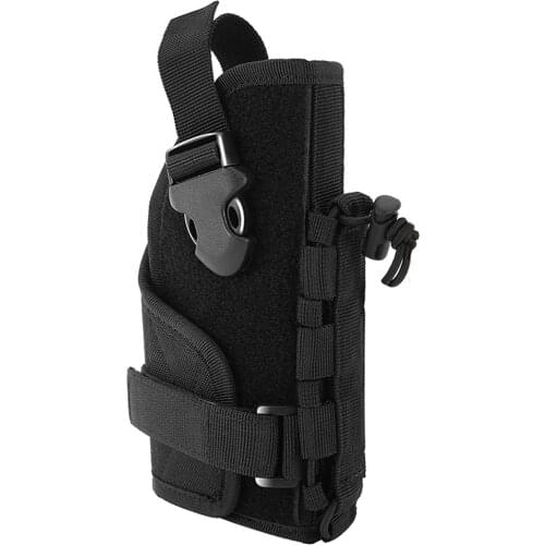 1000D Airsoft Molle Pistols Gun Holster Tactical Belt Drop Leg Thigh Pistol Utility Adjustable Gun Holster with Mag Pouch