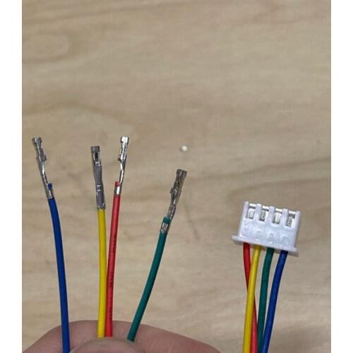 1007 24AWG 4P 50cm XH2.54 dupont 2.54 1P 2.54MM dupont 2.54 3 terminal 50cm female and 4 terminal 50cm female