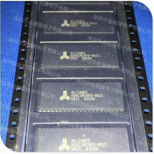 5pieces AS4C1M16F5-50JC ALLIANCE SOJ FLASH