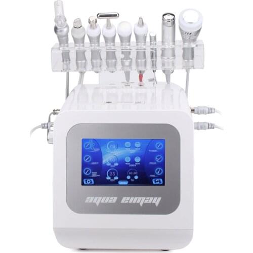9 in 1 portable hydra water dermabrasion jet peel oxigen facial machine for skin care