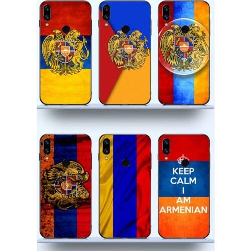 Armenia Armenians Flag Phone Case For Xiaomi Redmi note 7 8 9 t max3 s 10 pro lite funda shell coque cover
