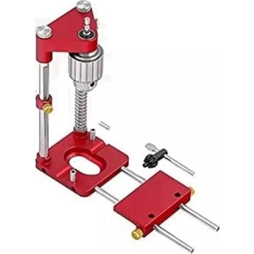 Woodworking Drill Locator For Home Convenient Labor Saving Alloy Steel Woodworking Drilling Template Guide Tool