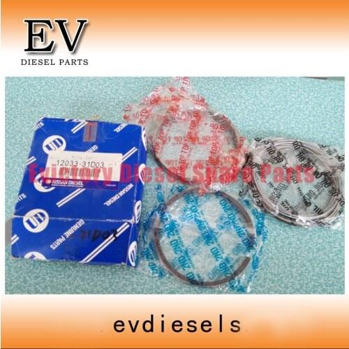EV Genuine FD46 FD46T Piston ring set 12033-31D03 for UD truck and Bus