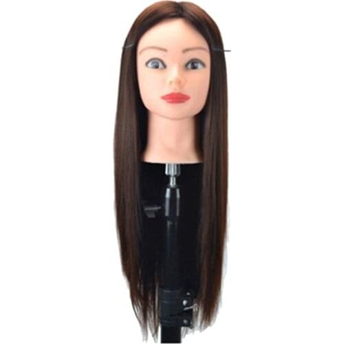 23 '' Hairdressing Mannequin Head Training Cosmetology Doll Head with