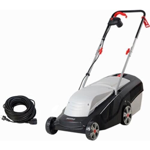 43L grass capacity 2800rpm rotate speed 4-gear adjust electric lawn mower small household multi-function hand push lawn weeder