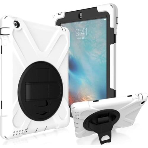 New Case for Apple iPad 2 3 4 (2011~2012) . YCJOYZW-Kids Safe Shockproof Armor Soft Silicone+Hard Cover For ipad 4 3 2 Case