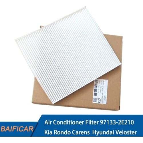 Baificar Brand New Air Conditioner Filter Cabin Filters 97133-2E210 For Kia Rondo Carens 2007-14 Hyundai Veloster Genesis Coupe