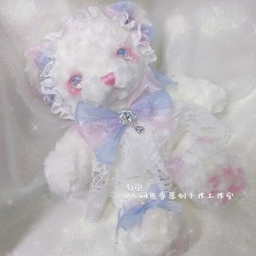 Dream Original Handmade Lolita Doll Bear Bag Cute Crossbody Cute Girls Gift Daily Anime Bag