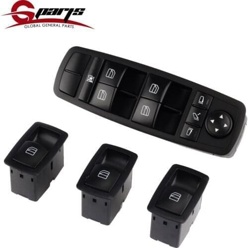 Car Driver Side Power Electric Window Control Switch For Mercedes-Benz GL ML W164 2518300290 2518200510 A2518300290 A2518200510