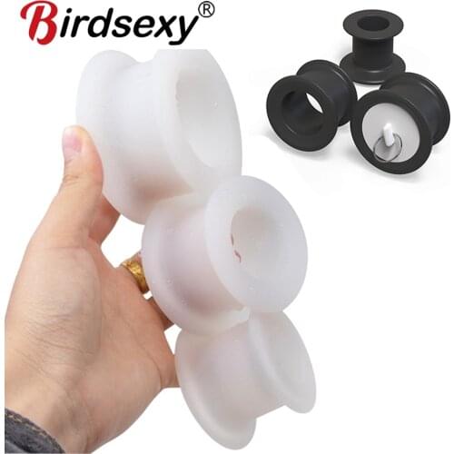 Hollow Anal Plug Tunnel Anal Sleeve/Chastity/Enema/Ring/ Shower/Dilator/Massager prostate Ass Cleaner Buttplug Intimate Goods