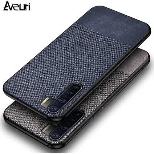 Luxury Cloth Phone Case For OPPO Reno 4 Lite 5 Pro Plus A31 A91 A52 A72 A92 A53 A73 A93 Realme C3 C11 C15 X2 X7 Pro Cover Case