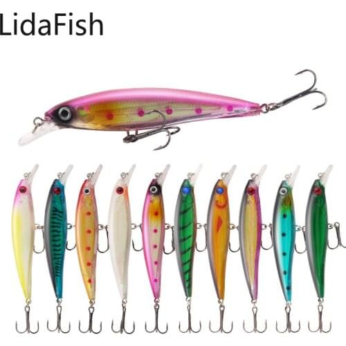 1PCS 11.2CM 13.2G Fishing Lure Minnow Wobbler Floating Hard Bait Artificial Hard Bait Crankbait Fishing Tackle