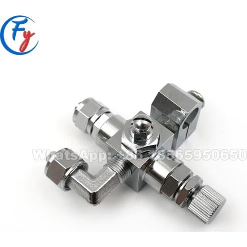 ST-7 Air Assisted Automatic Paint Spray Gun, Pneumatic Pressure Automatic Spray Gun, Adjustable Automatic Paint Spray Gun