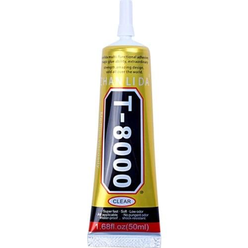 ZHANLIDA T8000 complement drilling environmental protection glue phone shell shell beauty stickers 50ml