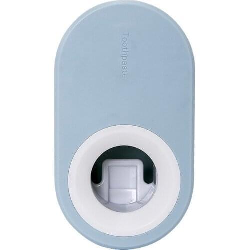 1PC Automatic Toothpaste Squeezing Wall-Mounted Toothpaste Rack Without Punching Toothpaste Extrusion Toothpaste Dispenser