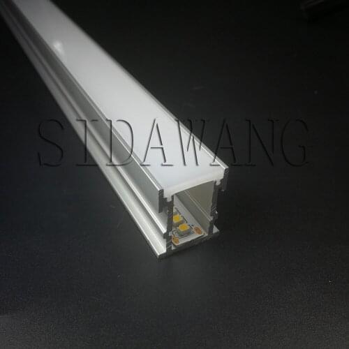 1meter/piece Waterproof led profile for floor, strong PC diffused cover, 3mm thickness, without color dot,endless SDW048